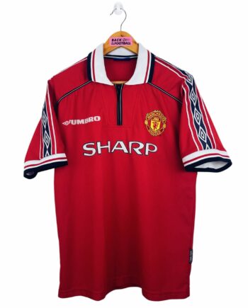 maillot vintage domicile Manchester United 1998/2000