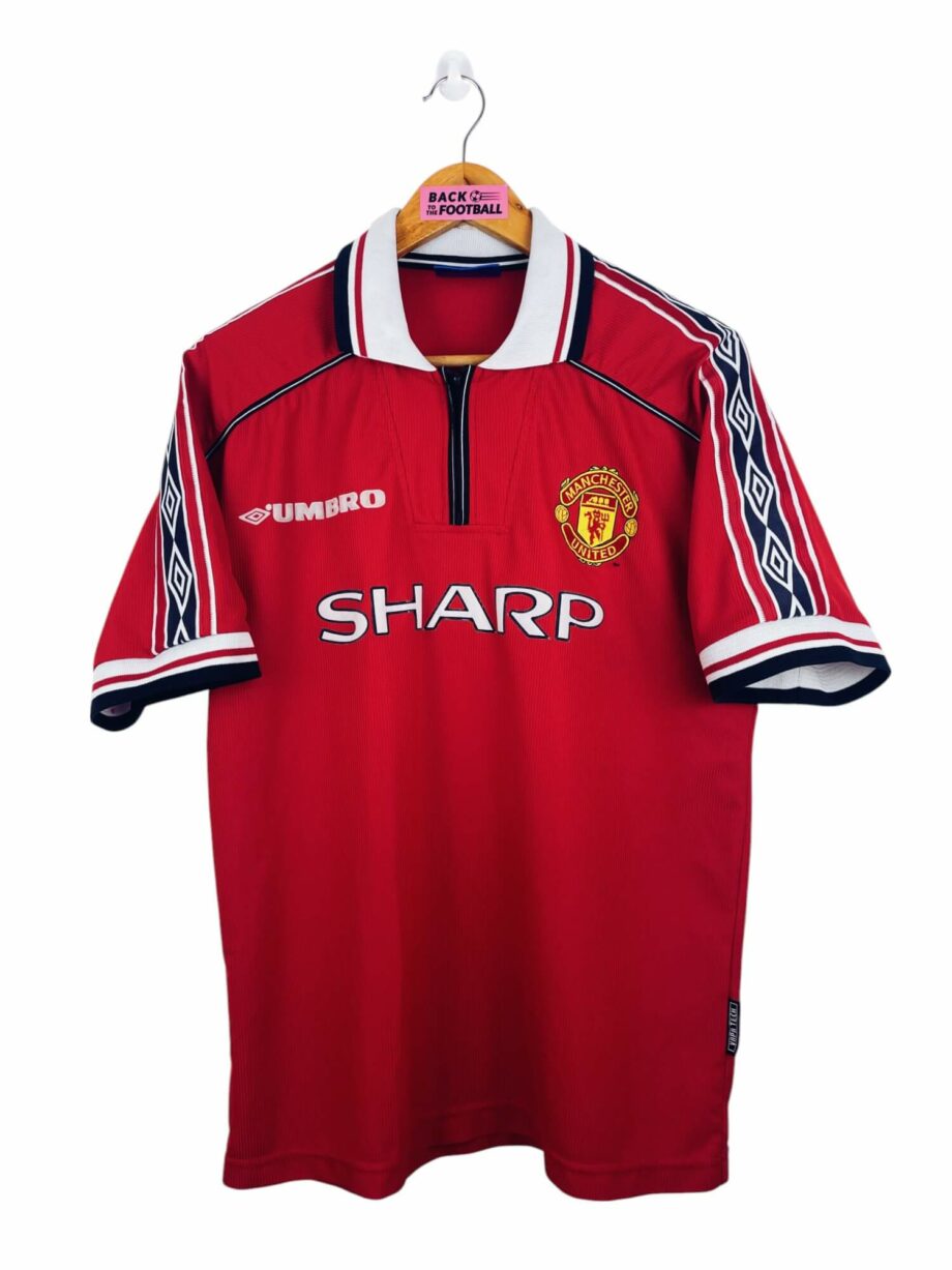 maillot vintage domicile Manchester United 1998/2000