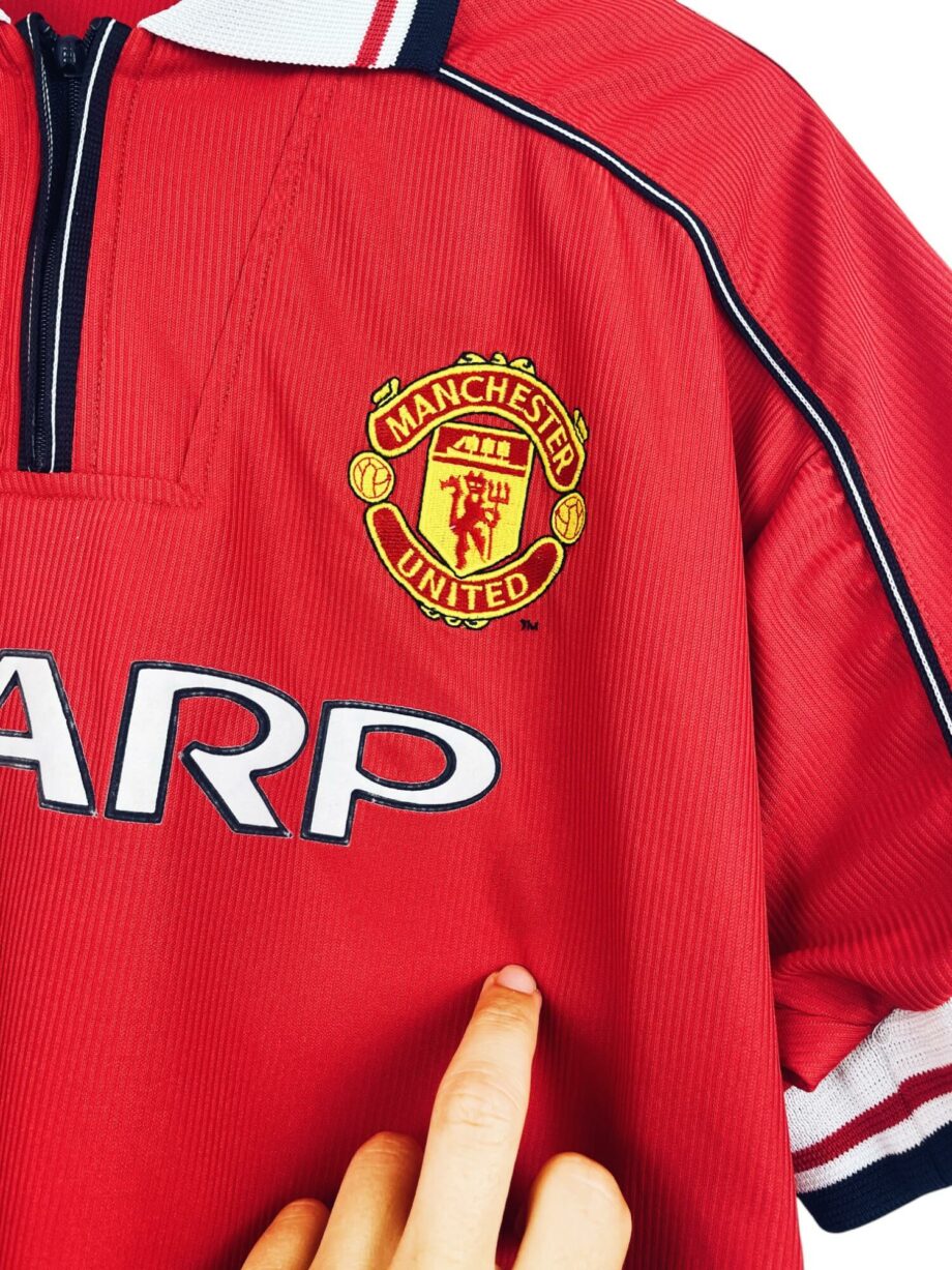 maillot vintage domicile Manchester United 1998/2000