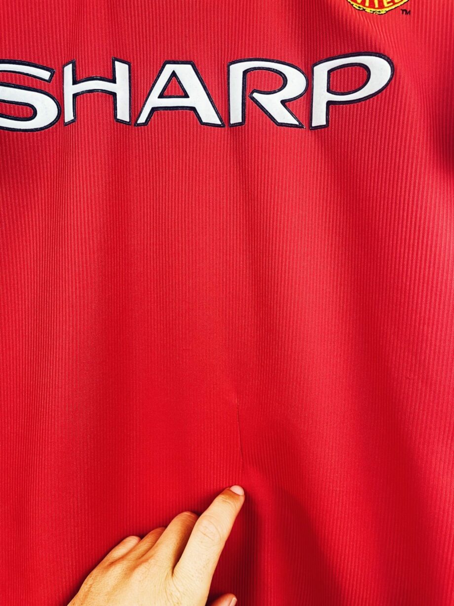 maillot vintage domicile Manchester United 1998/2000 floqué Beckham #7