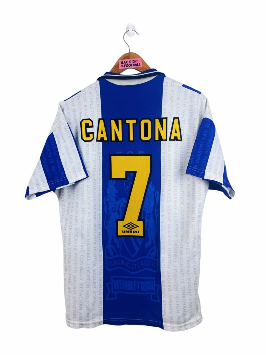 maillot vintage third Manchester United 1994/1996 floqué Cantona #7