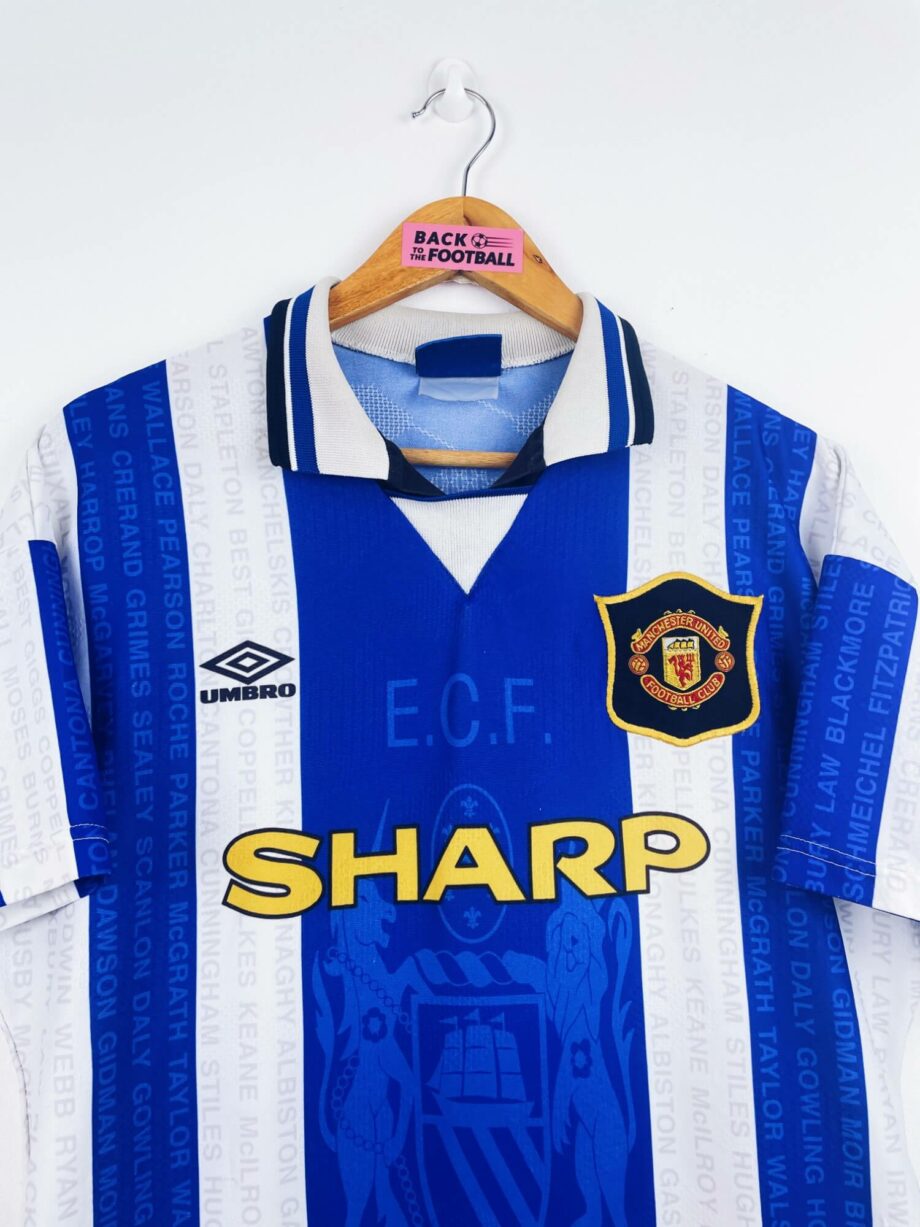 maillot vintage third Manchester United 1994/1996 floqué Cantona #7