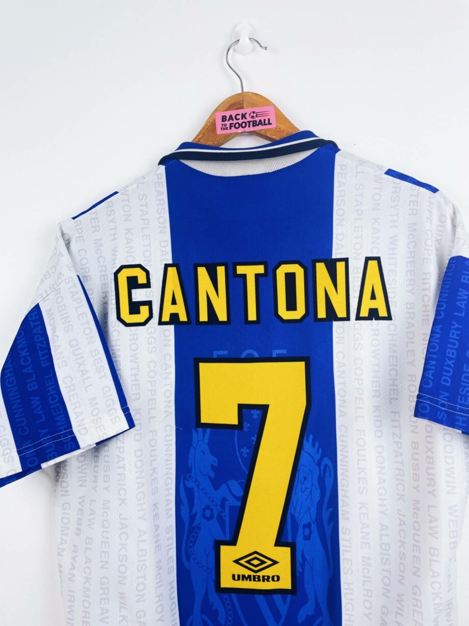 maillot vintage third Manchester United 1994/1996 floqué Cantona #7