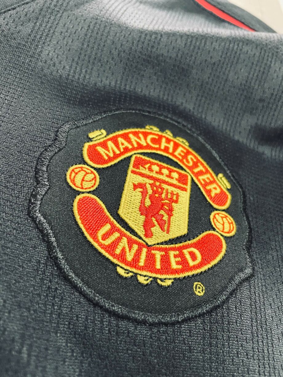 maillot vintage extérieur Manchester United 2007/2008 floqué Rooney #10