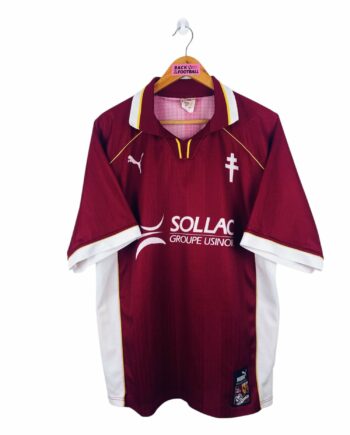 maillot vintage domicile FC Metz 1998/1999