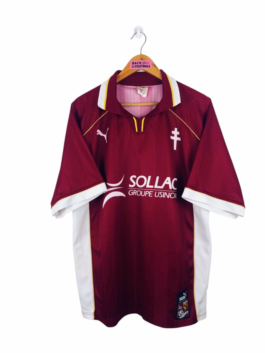 maillot vintage domicile FC Metz 1998/1999