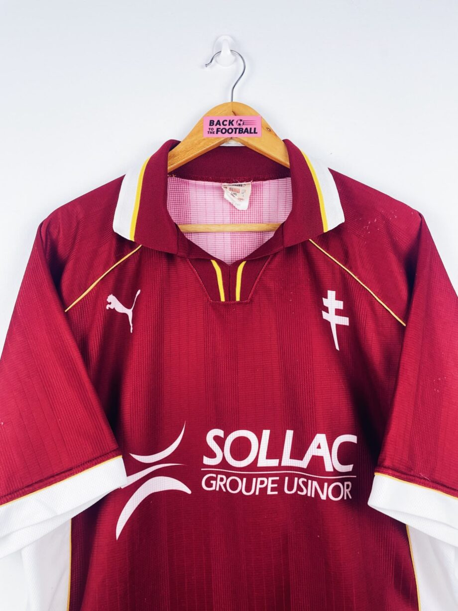 maillot vintage domicile FC Metz 1998/1999