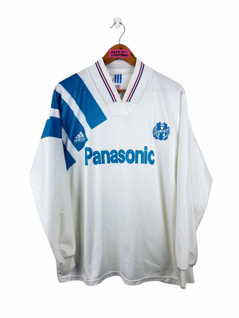maillot vintage domicile OM 1991/1992 manches longues