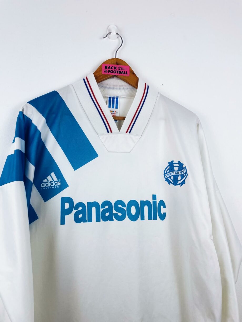 maillot vintage domicile OM 1991/1992 manches longues