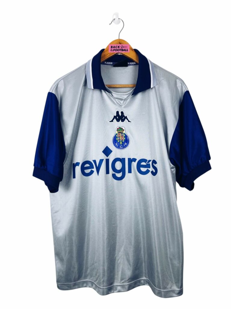 Maillot Extérieur Manchester City 1999-2000 Garçon Taille 26/28 - Le Coq Sportif, Occasion Bon état