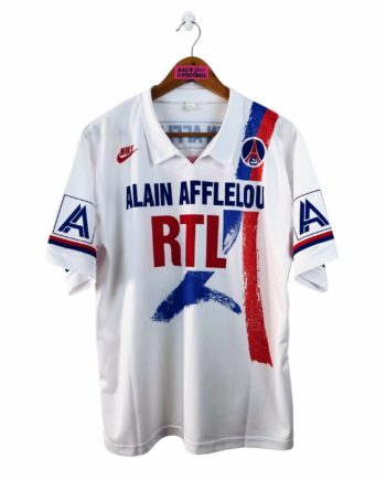 maillot vintage domicile PSG 1990/1991 numéro 9