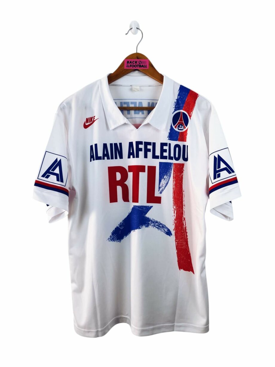 maillot vintage domicile PSG 1990/1991 numéro 9