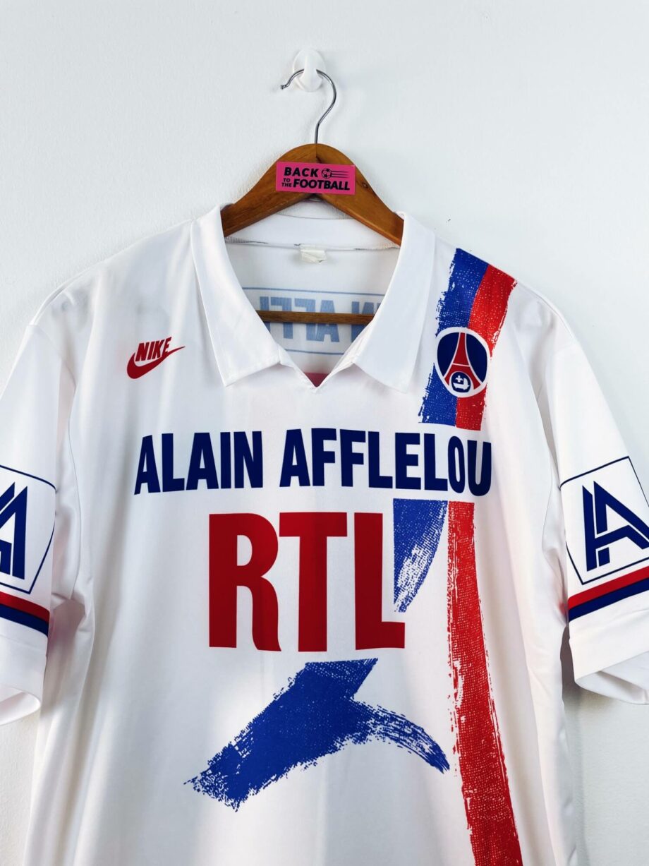 maillot vintage domicile PSG 1990/1991 numéro 9