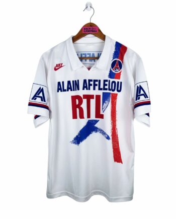maillot vintage domicile PSG 1990/1991 floqué du numéro 6