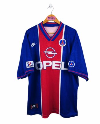maillot vintage domicile PSG 1995/1996 floqué du numéro 8