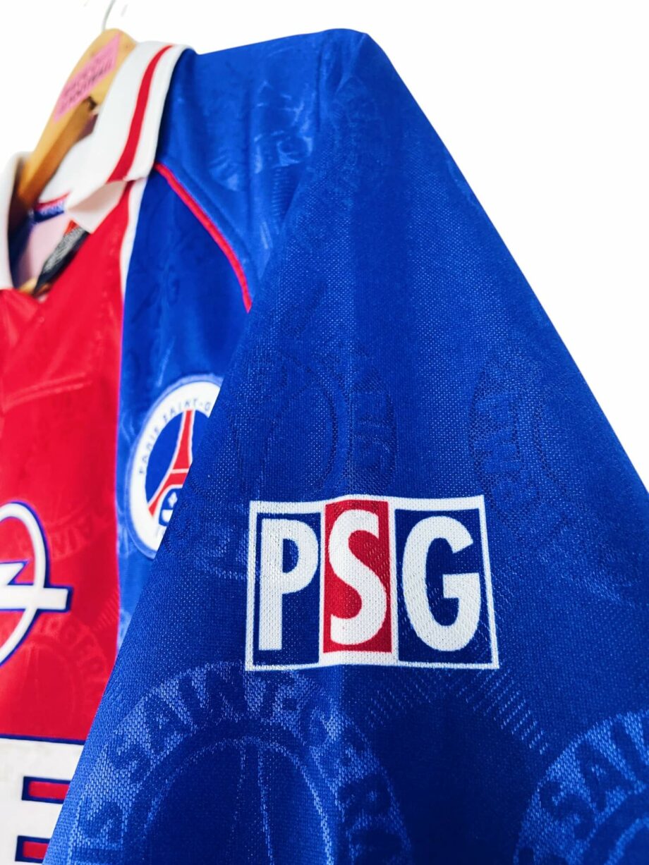 maillot vintage domicile PSG 1996/1997 floqué Leonardo #7