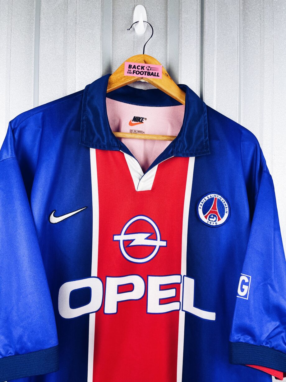 maillot vintage domicile PSG 1998/1999 floqué Wörns #4