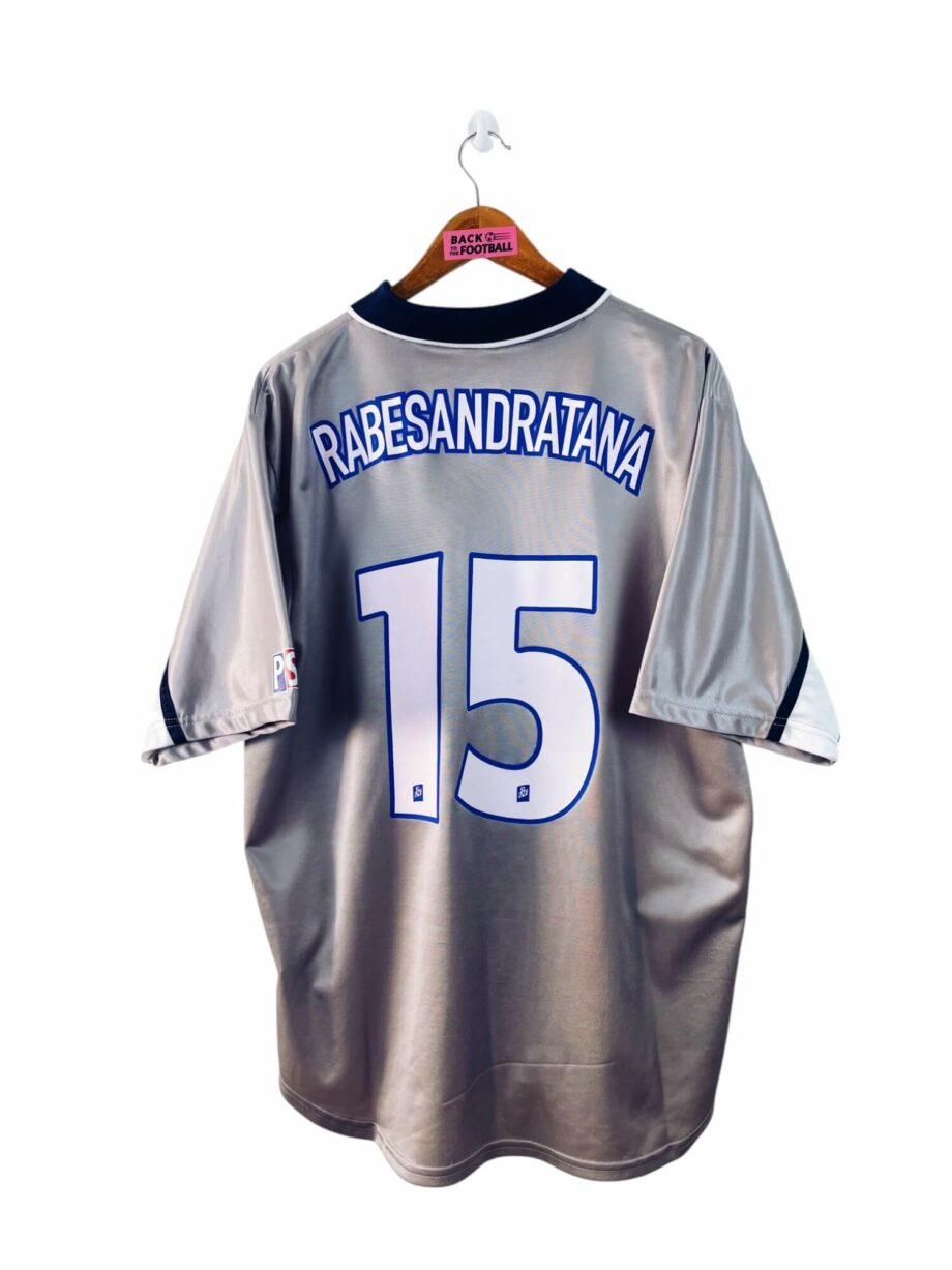 maillot vintage extérieur PSG 1999/2000 floqué Rabesandratana #15