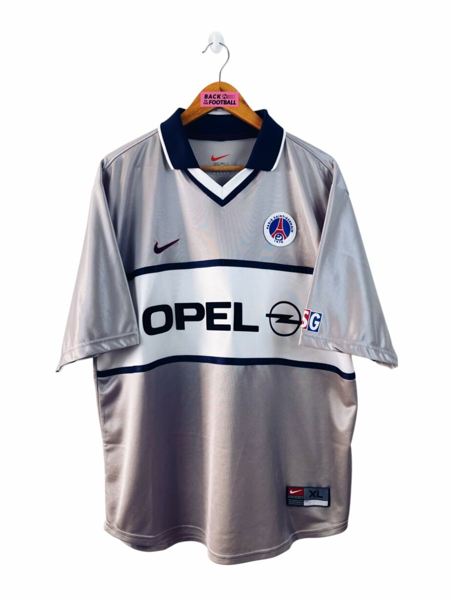 maillot vintage extérieur PSG 1999/2000 floqué Rabesandratana #15