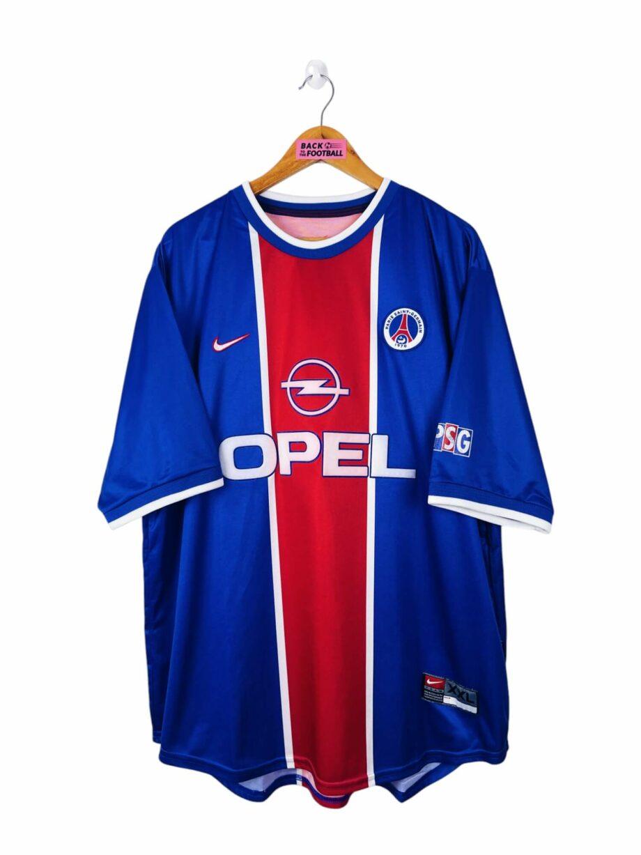 maillot vintage domicile PSG 1999/2000 floqué Cesar #5