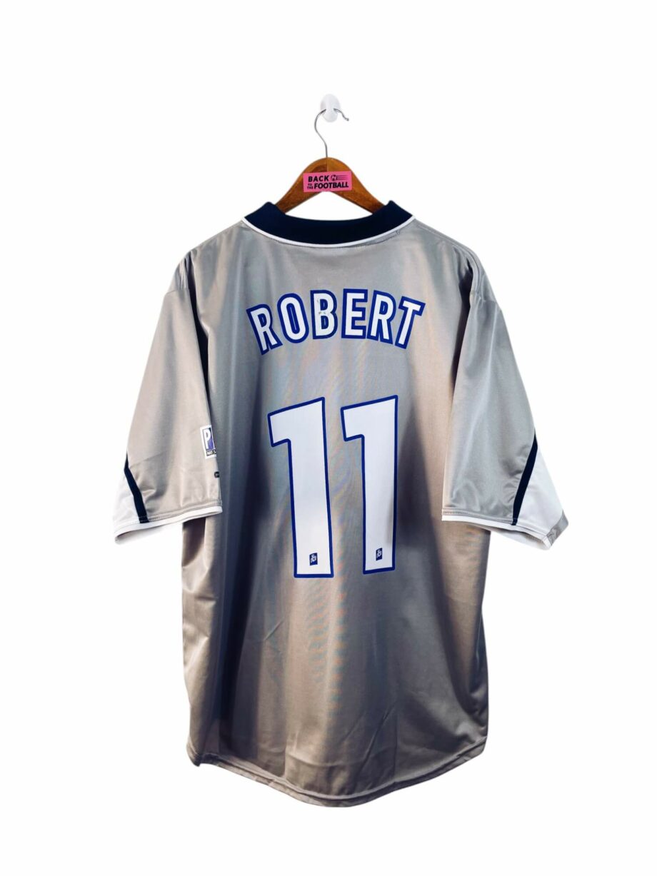 maillot vintage extérieur PSG 2000/2001 floqué Robert #11