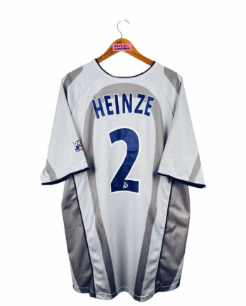 maillot vintage extérieur PSG 2001/2002 floqué Heinze #2