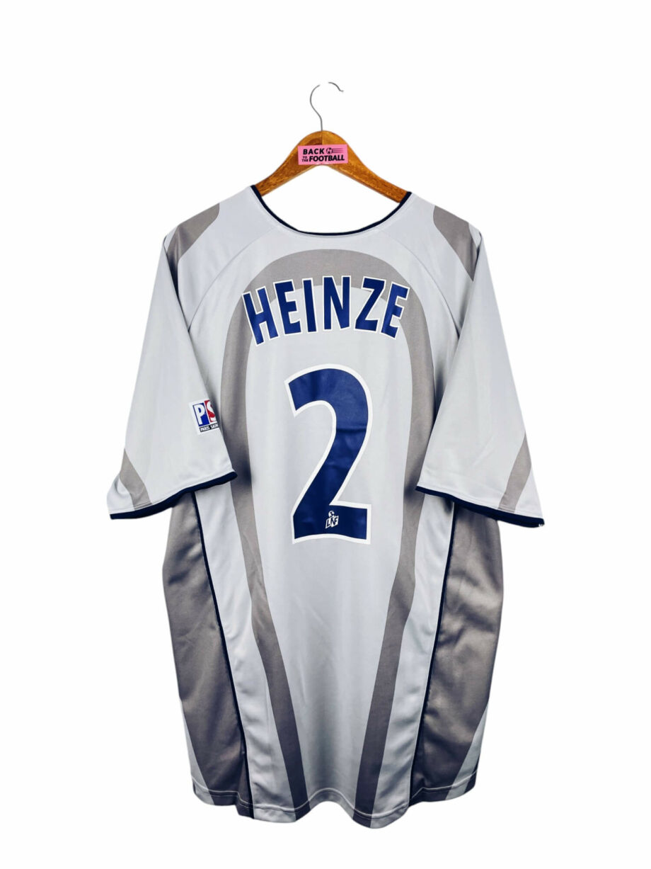 maillot vintage extérieur PSG 2001/2002 floqué Heinze #2