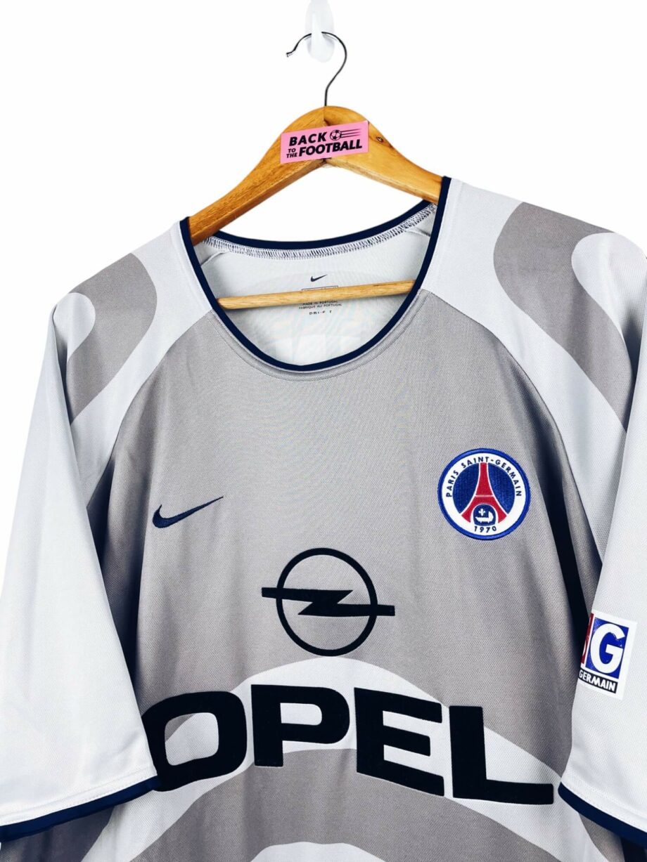 maillot vintage extérieur PSG 2001/2002 floqué Heinze #2