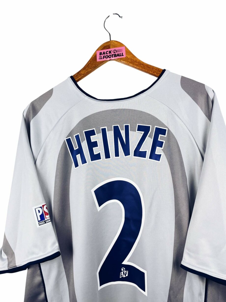 maillot vintage extérieur PSG 2001/2002 floqué Heinze #2