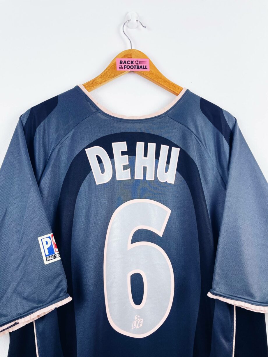 maillot vintage third PSG 2001/2002 floqué Dehu #6