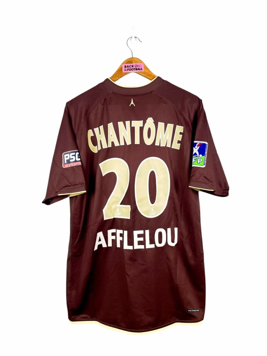 maillot vintage extérieur PSG 2006/2007 floqué Chantôme #20