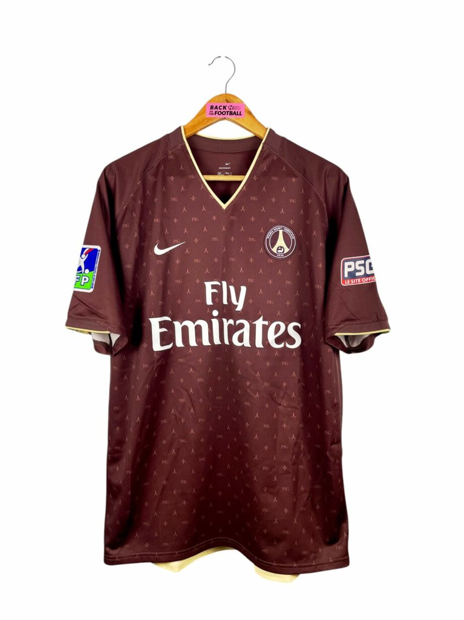 maillot vintage extérieur PSG 2006/2007 floqué Chantôme #20