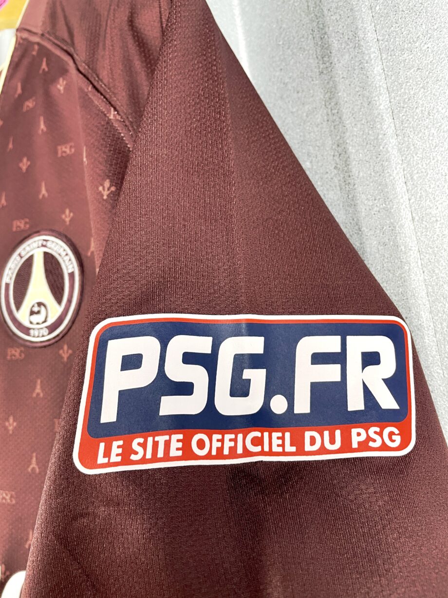 maillot vintage extérieur PSG 2006/2007 floqué Chantôme #20