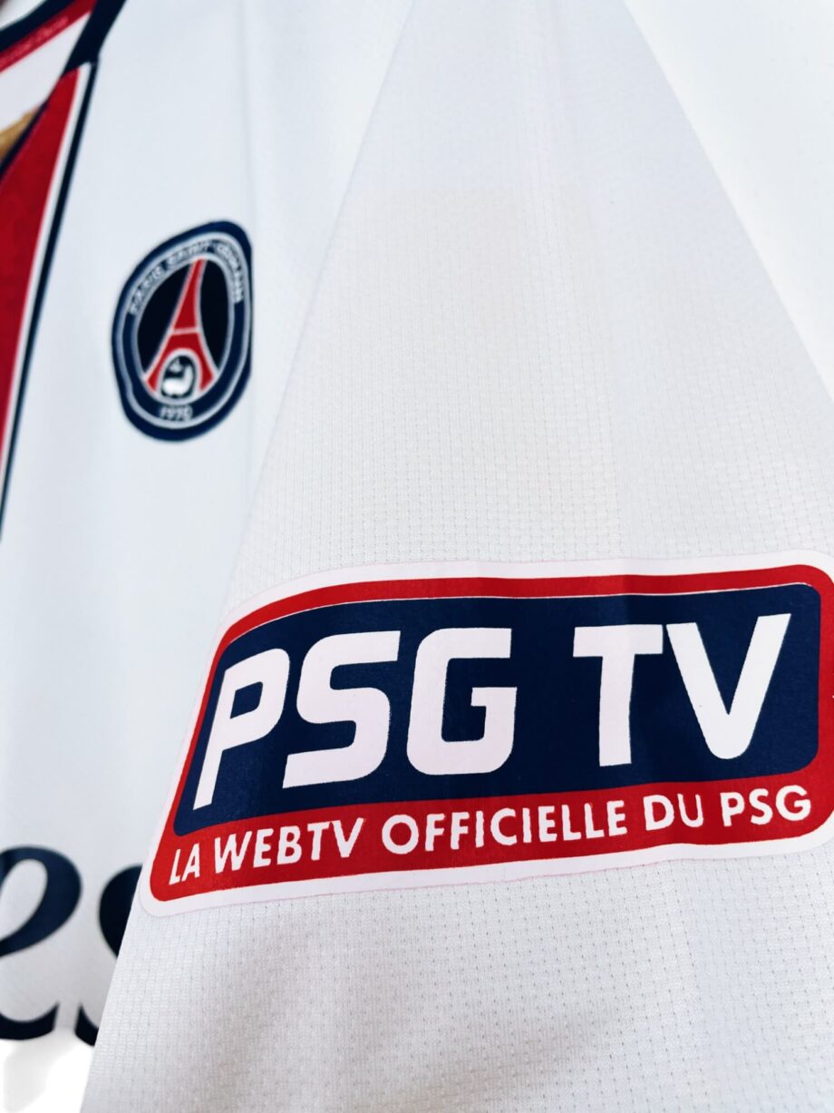 maillot vintage extérieur PSG 2007/2008 floqué Arnaud #18