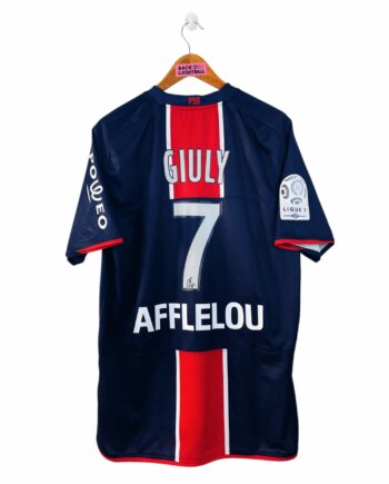 maillot vintage domicile PSG 2008/2009 floqué Giuly #7