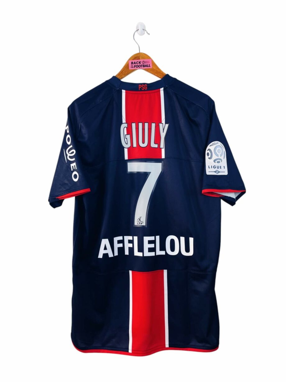 maillot vintage domicile PSG 2008/2009 floqué Giuly #7