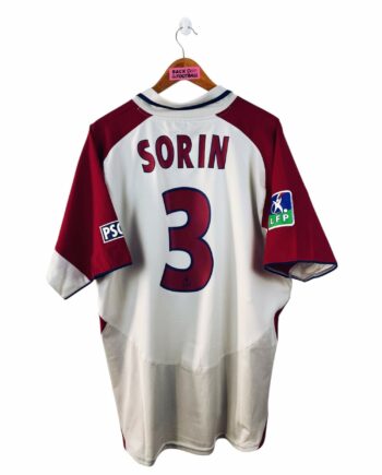 maillot vintage extérieur PSG 2003/2004 floqué Sorin #3