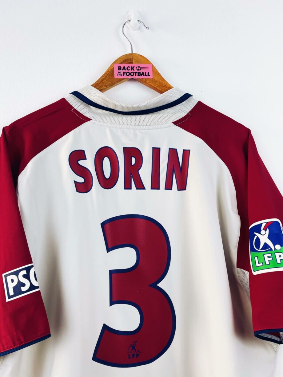 maillot vintage extérieur PSG 2003/2004 floqué Sorin #3