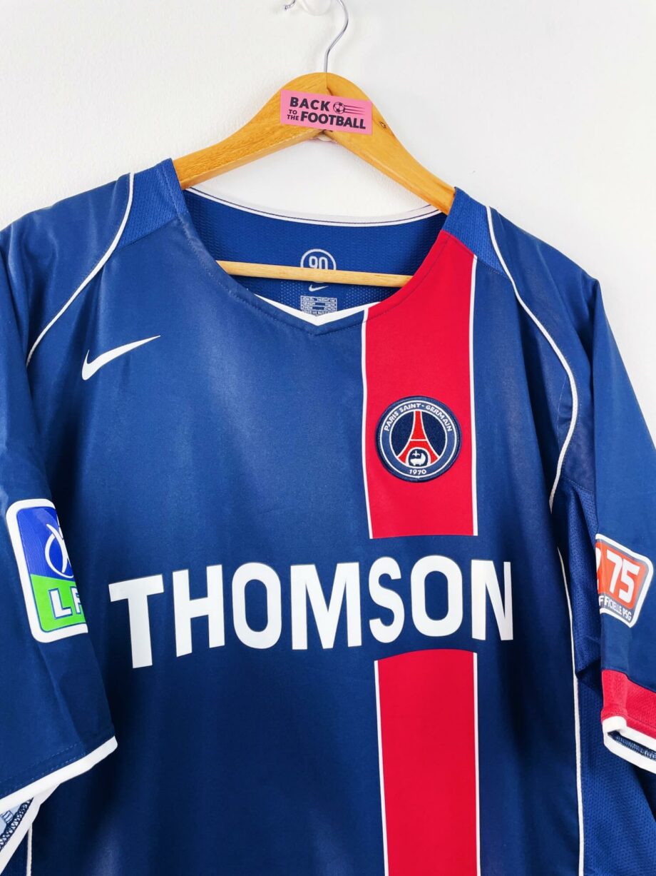 maillot vintage domicile PSG 2004/2005 floqué M'Bami #23