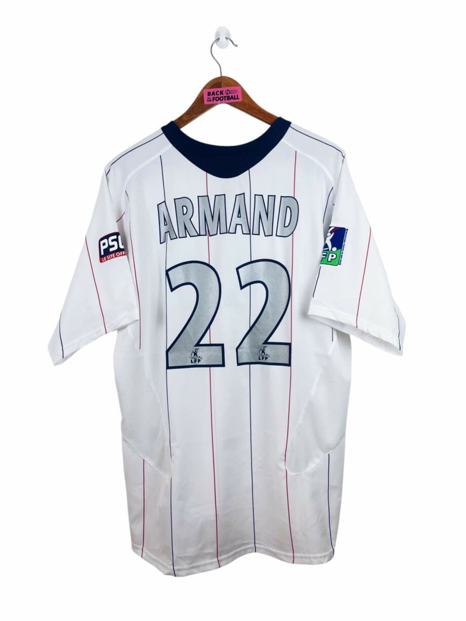 maillot vintage extérieur PSG 2005/2006 floqué Armand #22