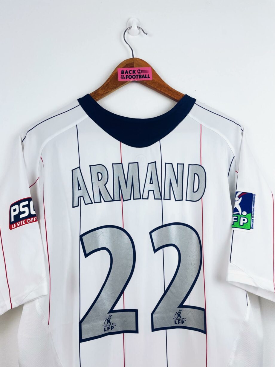 maillot vintage extérieur PSG 2005/2006 floqué Armand #22
