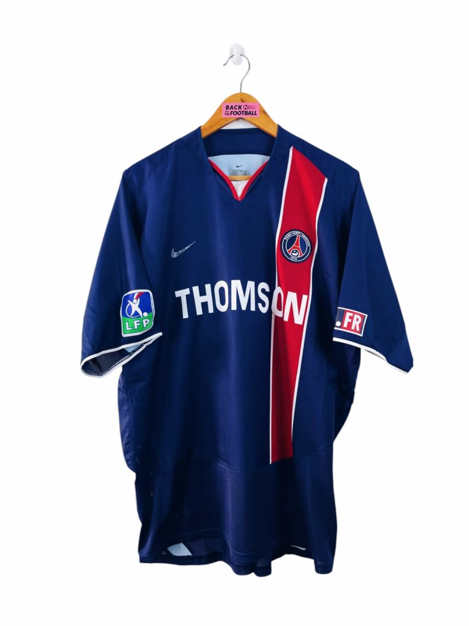maillot vintage domicile PSG 2003/2004 floqué Ljuboja #28