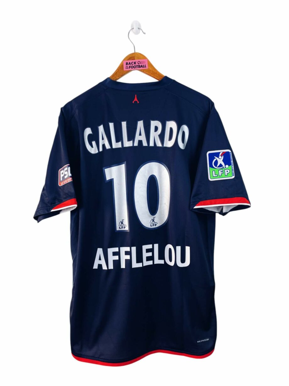 maillot vintage domicile PSG 2006/2007 floqué Gallardo #10