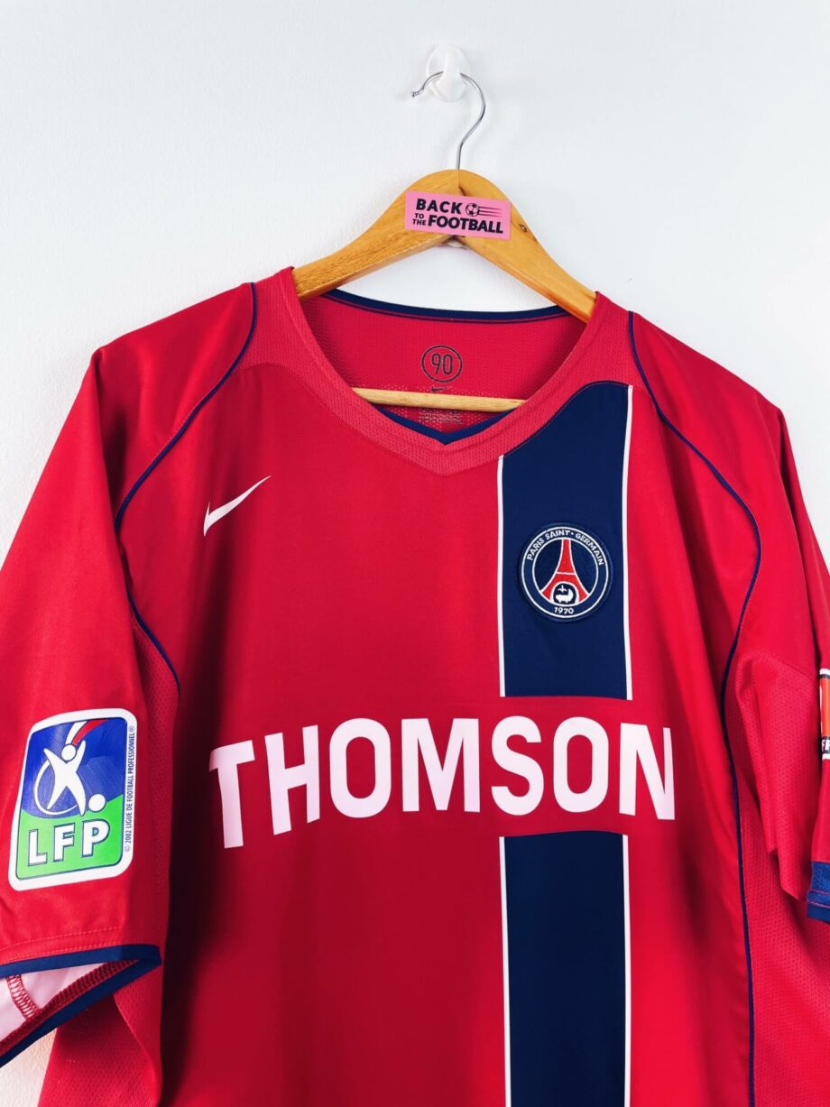 maillot vintage extérieur PSG 2004/2005 floqué Rothen #25