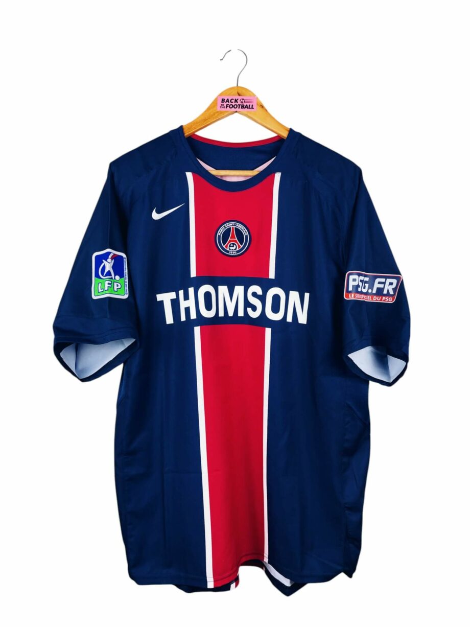 maillot vintage domicile PSG 2005/2006 floqué Landrin #24
