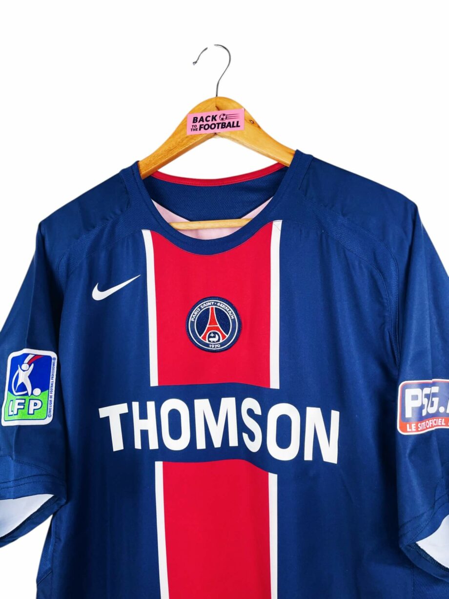 maillot vintage domicile PSG 2005/2006 floqué Landrin #24