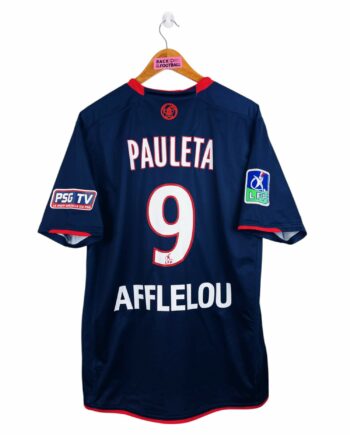 maillot vintage domicile PSG 2007/2008 floqué Pauleta #9