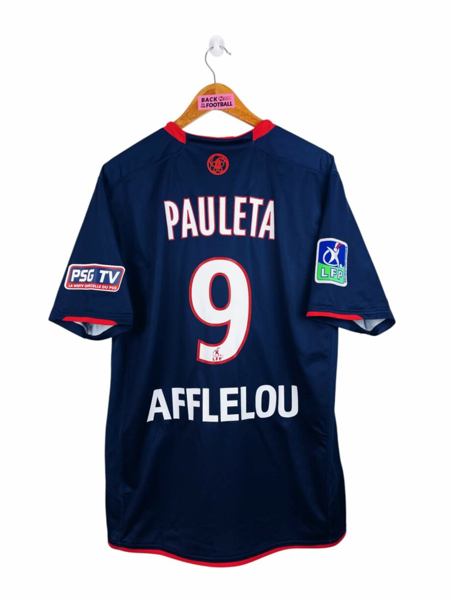 maillot vintage domicile PSG 2007/2008 floqué Pauleta #9