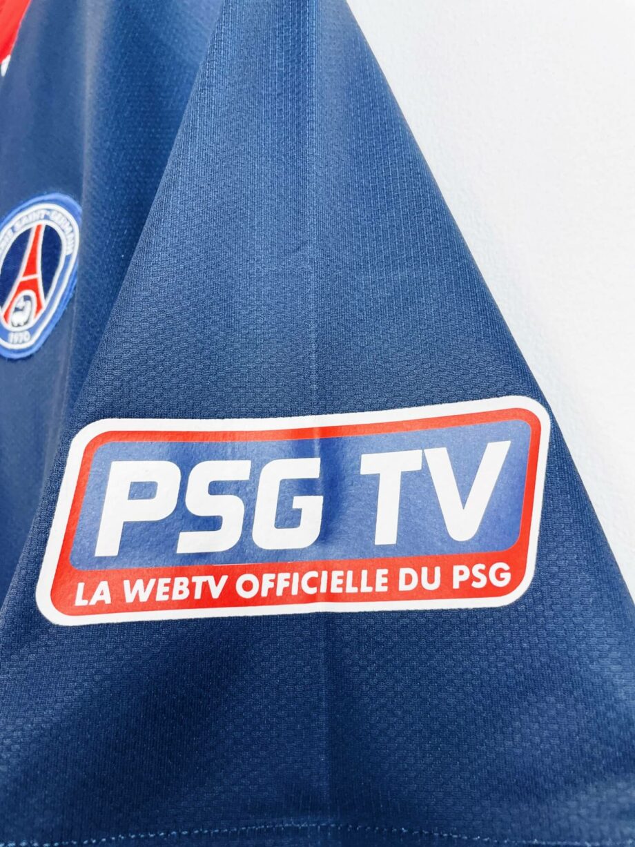 maillot vintage domicile PSG 2007/2008 floqué Pauleta #9