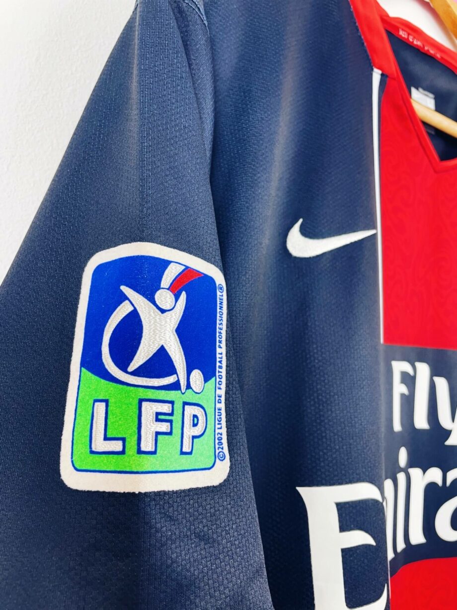 maillot vintage domicile PSG 2007/2008 floqué Pauleta #9